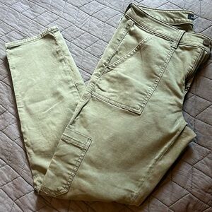 Banana Republic Green Cargo Jeans